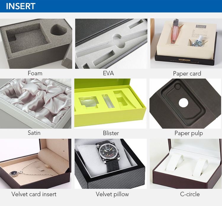 Lining of jewellery presentation boxes