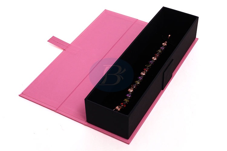 custom pink necklace jewellery boxes manufacturer