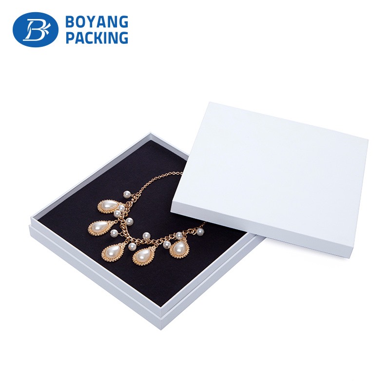 quality paper jewelry pendant boxes