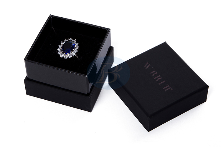 custom black jewellery box