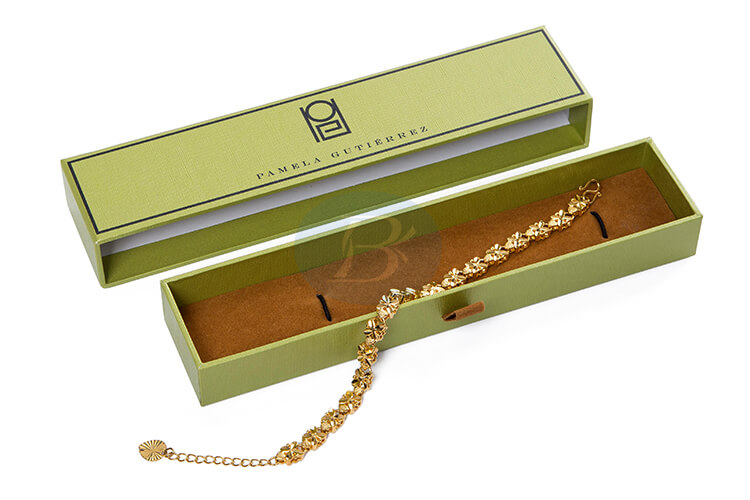 Customized paper jewellery box