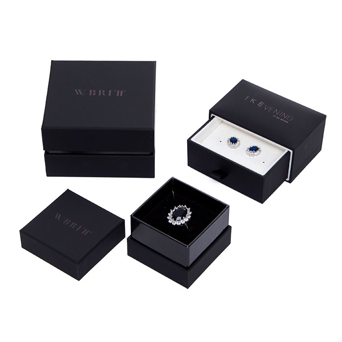 Custom paper jewelry box，necklace box manufacturer