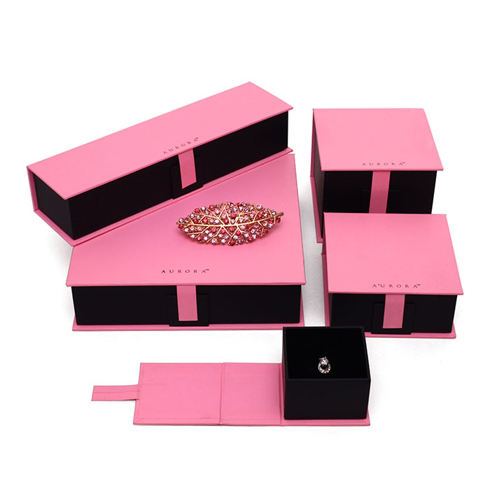 Custom delicate cardboard jewelry box, custom jewelry box.