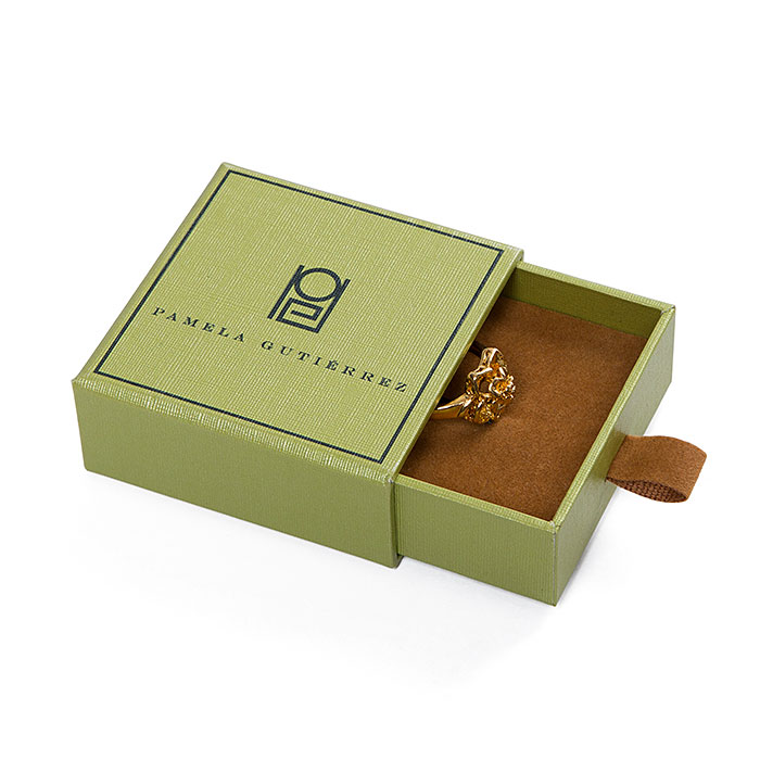 Customized paper jewellery box