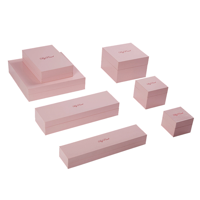Custom jewelry packaging, pink jewelry box factory