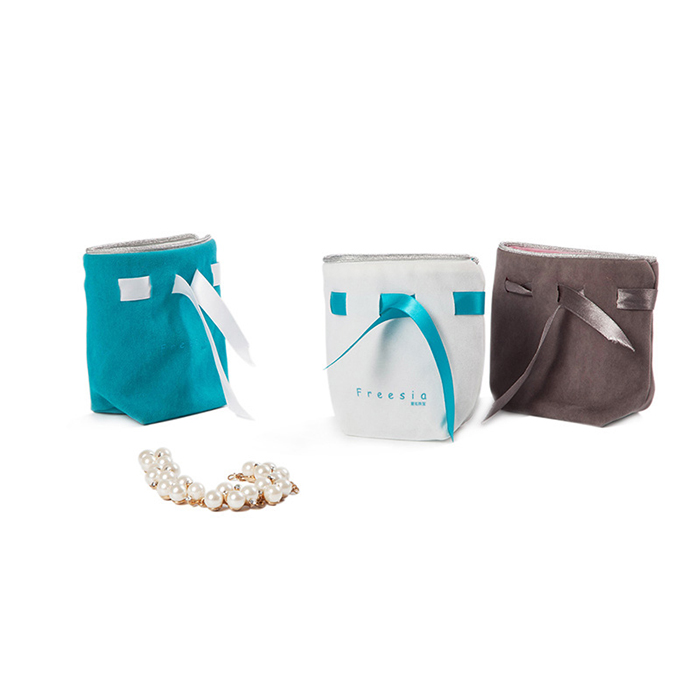 Custom velvet jewelry bags, Super soft carry-on small bag