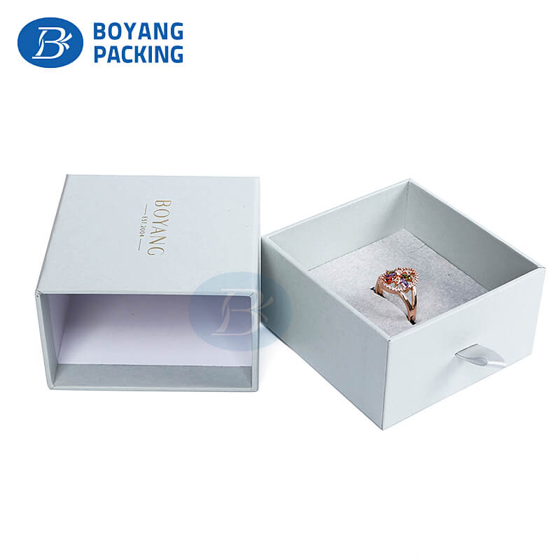 High quality jewelry box packaging design