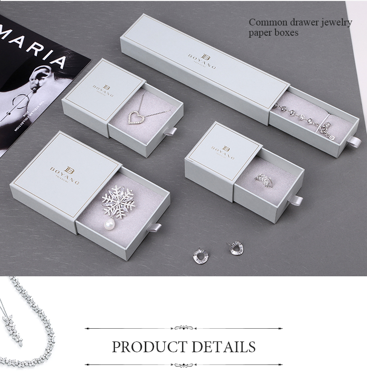 custom small necklace box