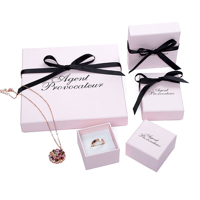 Jewelry Gift Box  4.25" Long Gift Box w/ Satin Ribbon Details about   One 1 