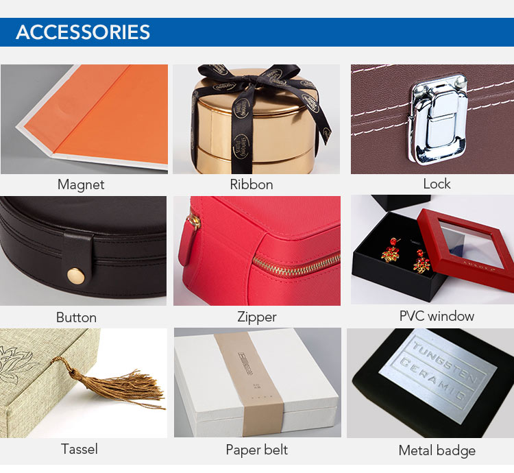 Custom hot jewelry box decoration accessories