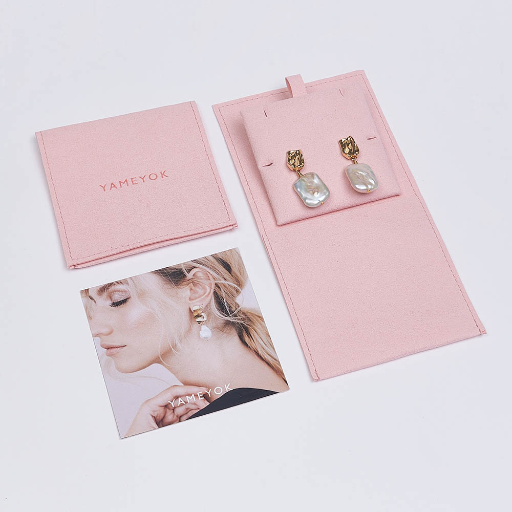custom small earring jewelry bag