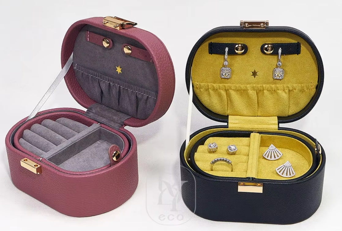 Why do some jewelry packaging boxes appear 