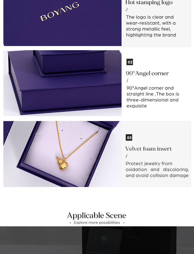 Custom jewelry packaging