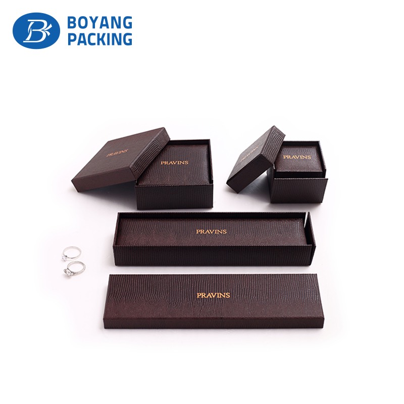 Customized empty jewelry box, jewelry round gift box factory Jewelry