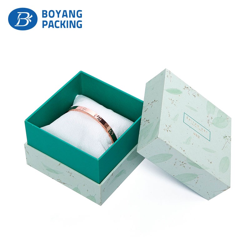 Fashion paper jewelry boxes