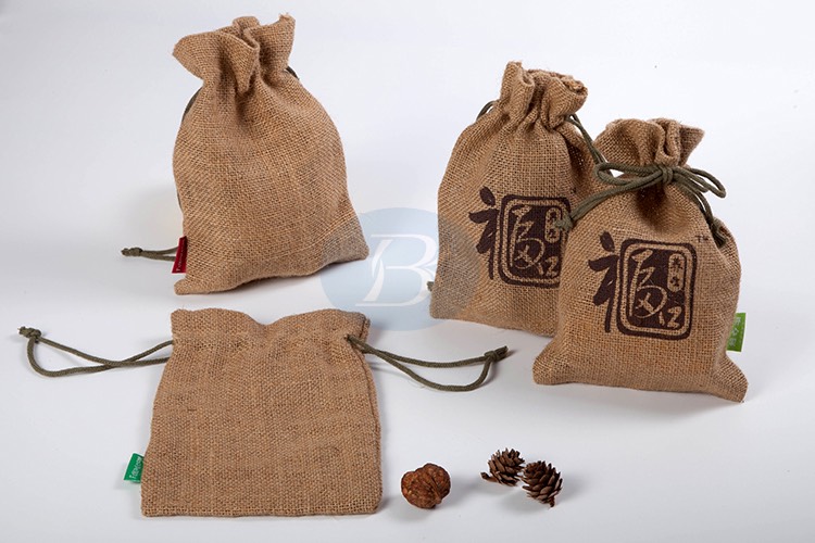 custom jute bag