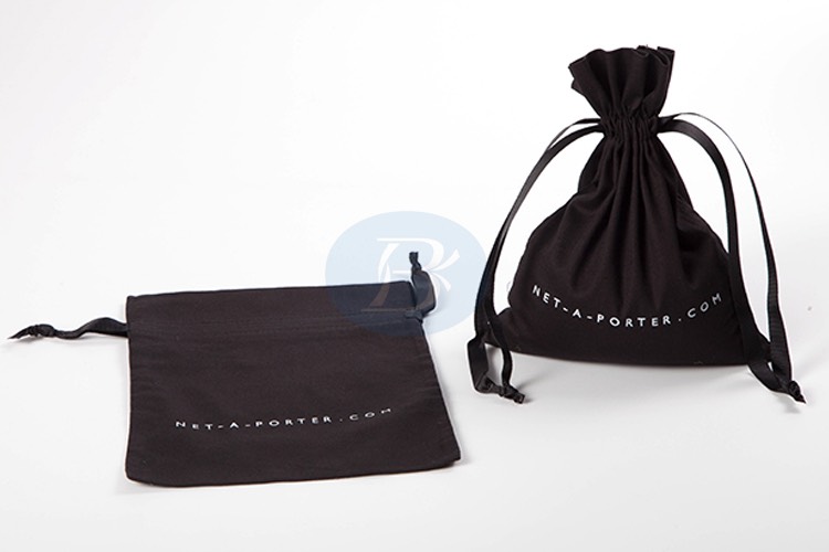 enhance the value of jewelry cotton drawstring bag