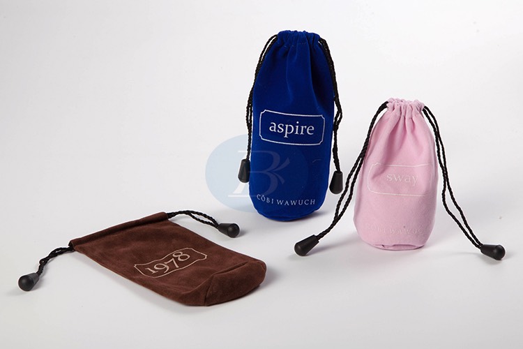 Wholesale velvet drawstring bag