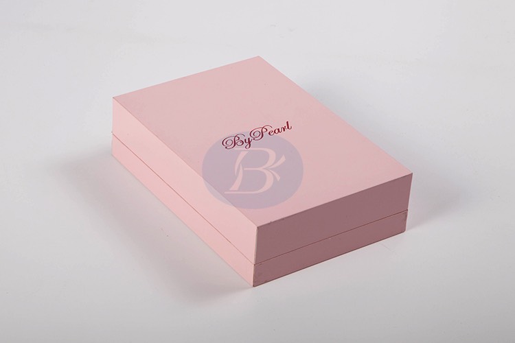 Custom pink jewelry box