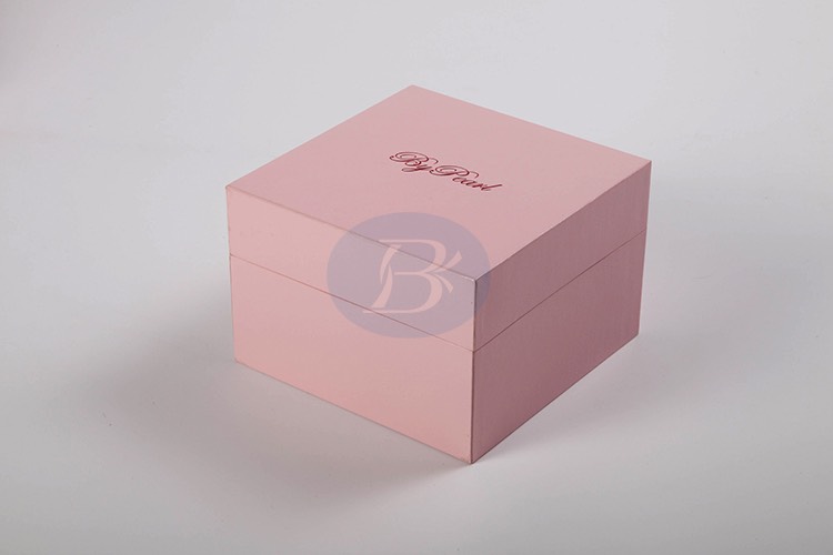 Custom pink jewelry box
