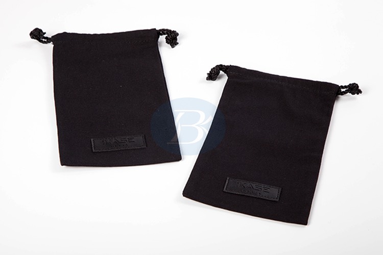 customized canvas drawstring pouch