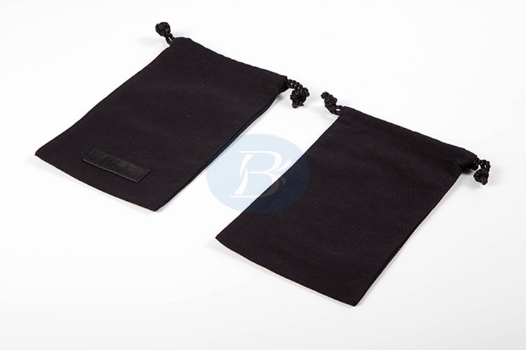 customized canvas drawstring pouch