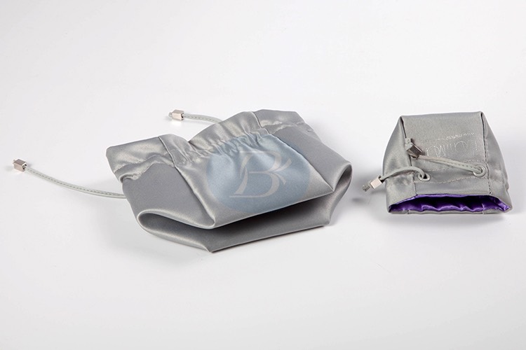 custom drawstring jewellery packaging pouches