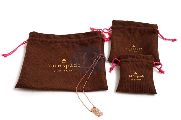 custom velvet pouch