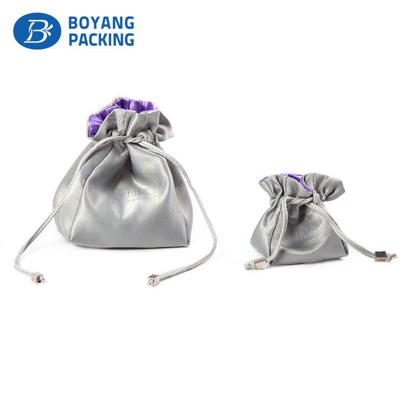 High quality drawstring jewelry pouch wholesale Jewelry bags