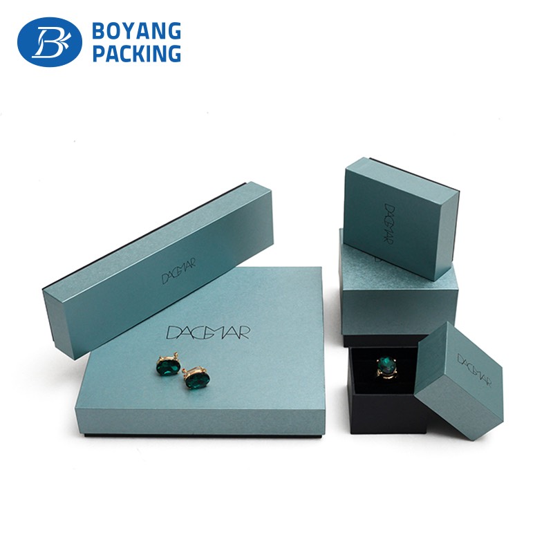 wholesale logo custom beautiful jewellery box Jewelry packaging set
