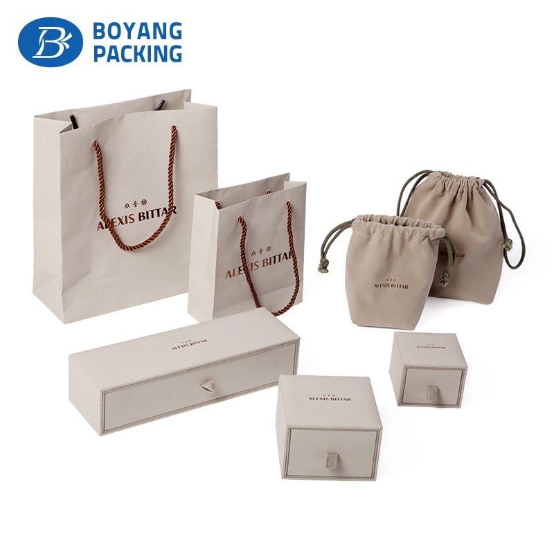 Custom paper jewelry box sets manufacturer Jewelry packaging sets