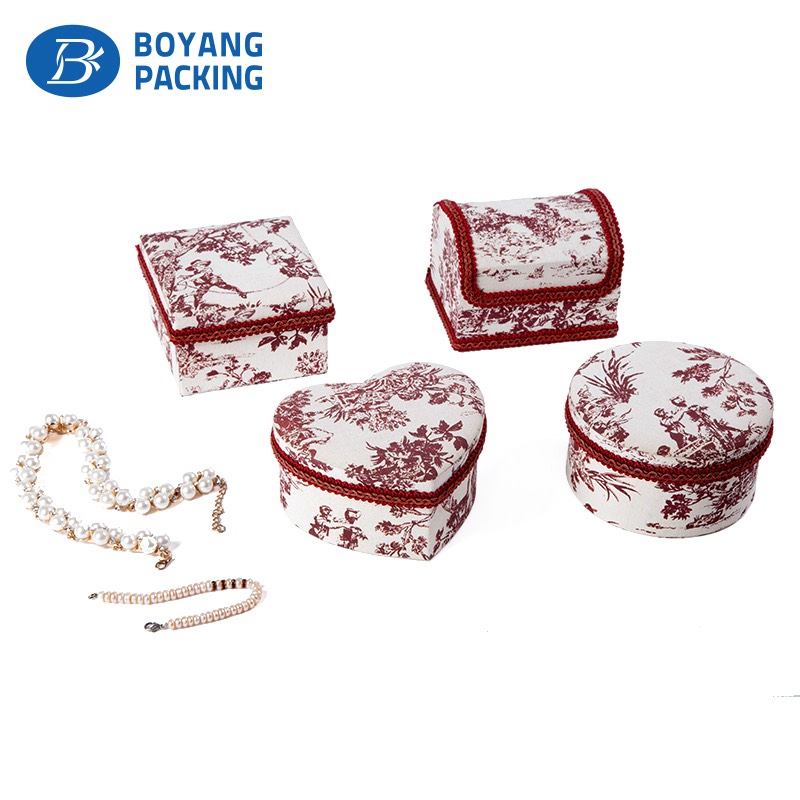 Beautiful jewelry boxes are more suitable for your jewelry