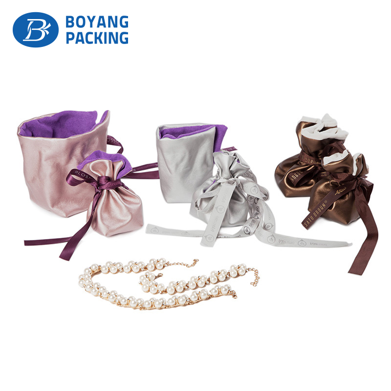 Drawstring jewelry bags, jewellery gift bags factory Jewelry bag&pouch