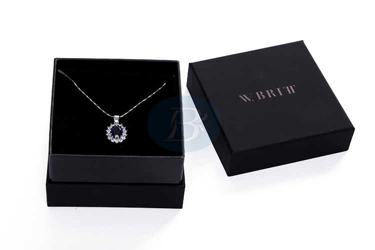 custom black jewellery box