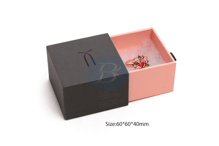 drawer type ring jewelry box factory