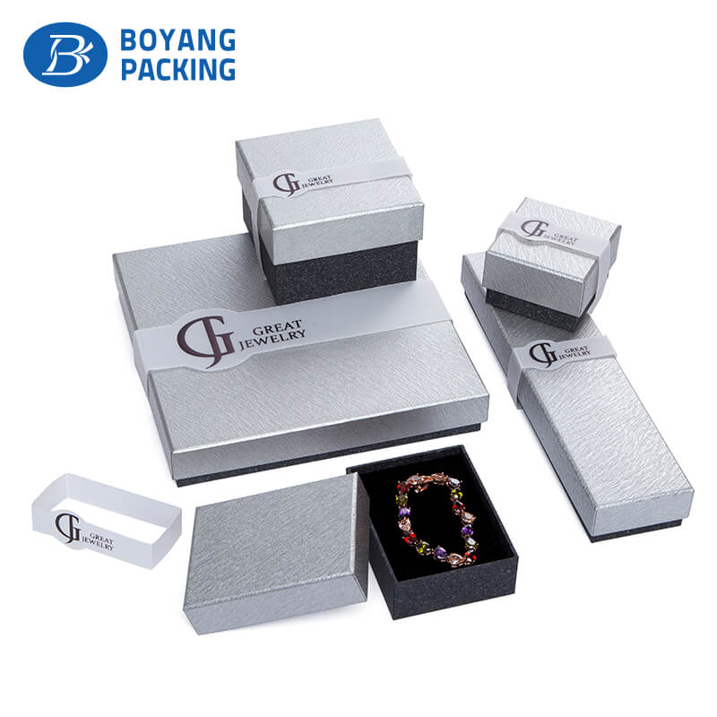 Paper jewelry boxes, custom jewelry box manufacturer Jewelry box