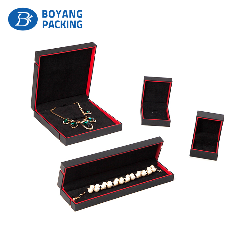 plastic jewelry packaging box