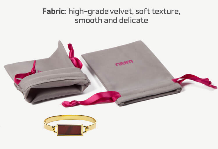 custom velvet bags supplier