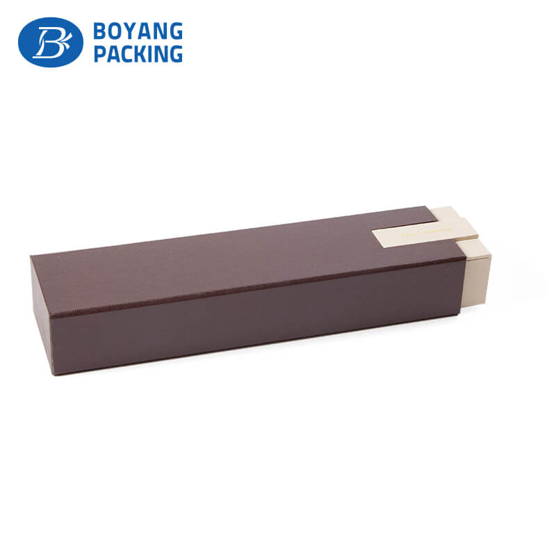 Custom drawer paper ring box