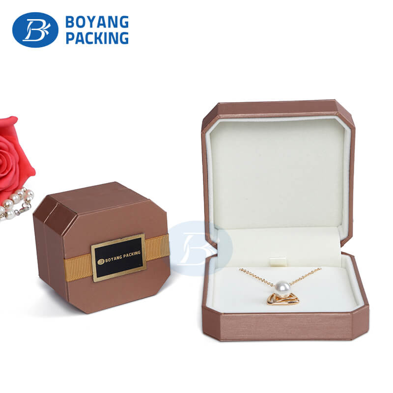Custom jewelry boxes, necklace box wholesale Jewelry box