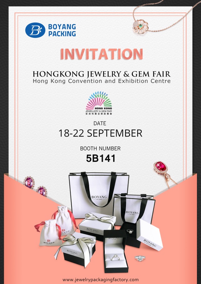 INVITATION TO HONGKONG JEWELRY & GEM FAIR IN SEPTEMBER 2019