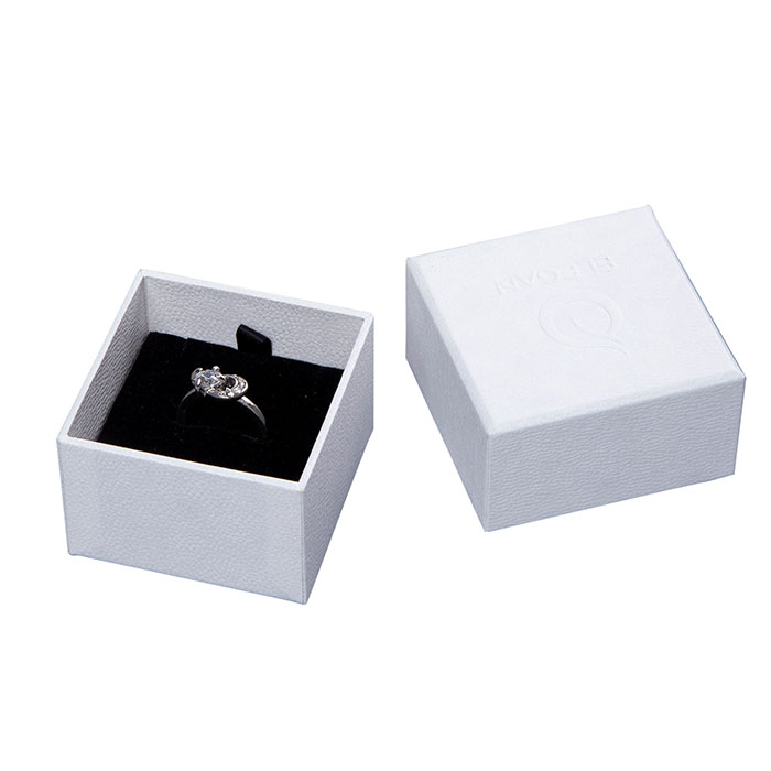 Tall white jewelry box