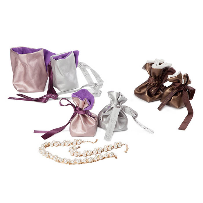 custom soft jewelry pouch