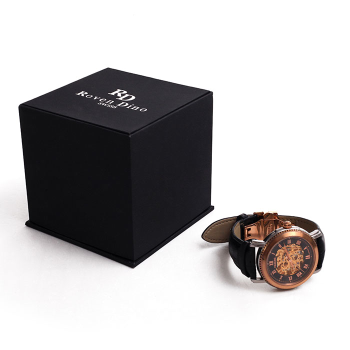 Custom logo printed watch box