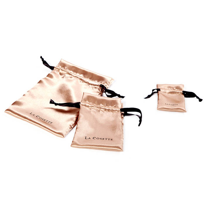 Custom satin bags for jewelry