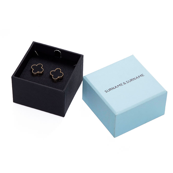 custom wathet blue jewelry boxes