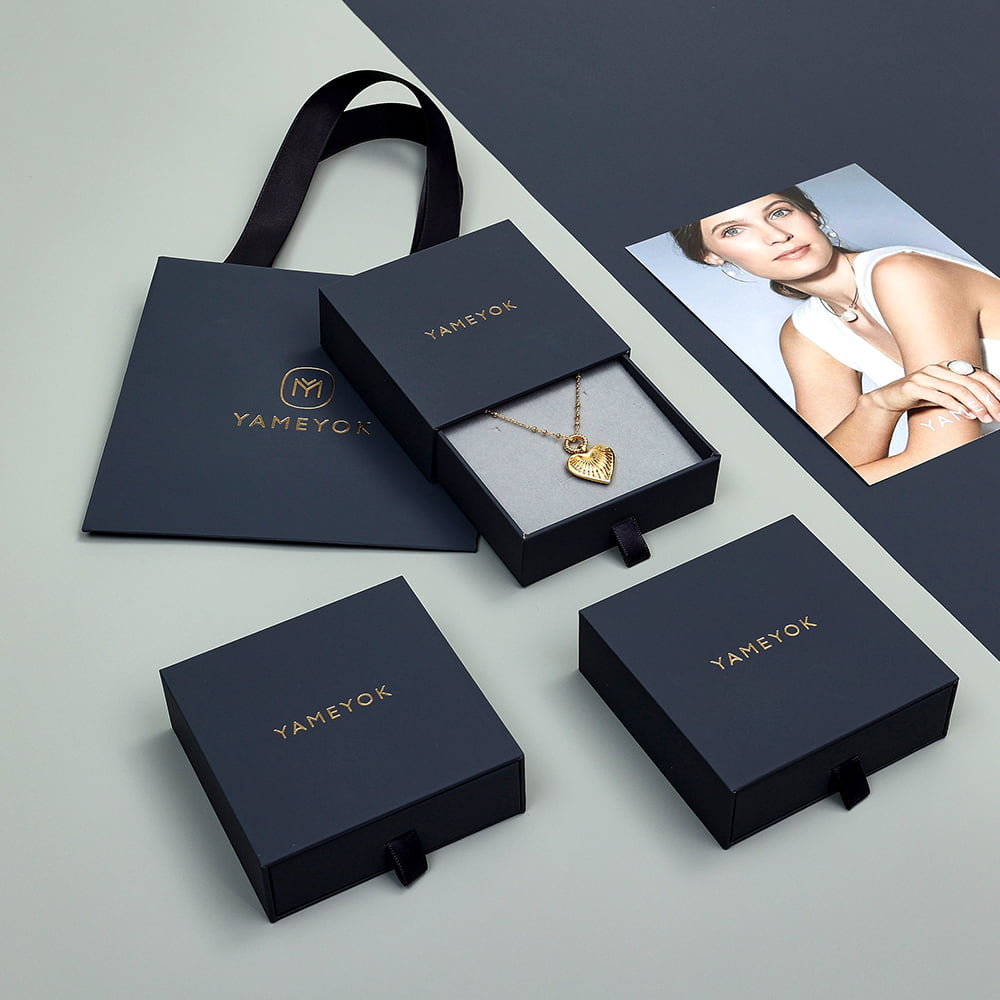 custom necklace gift boxes packaging