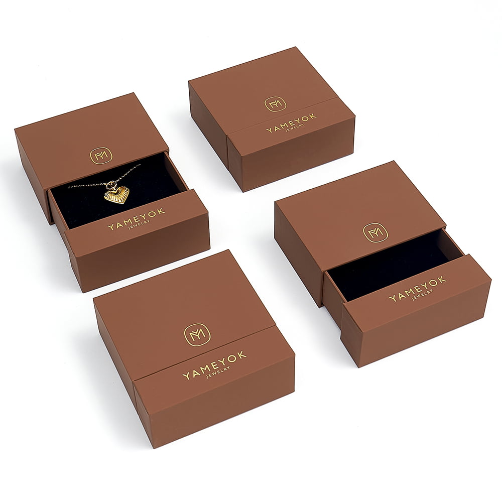 wholesale paper jewelry set packaging box