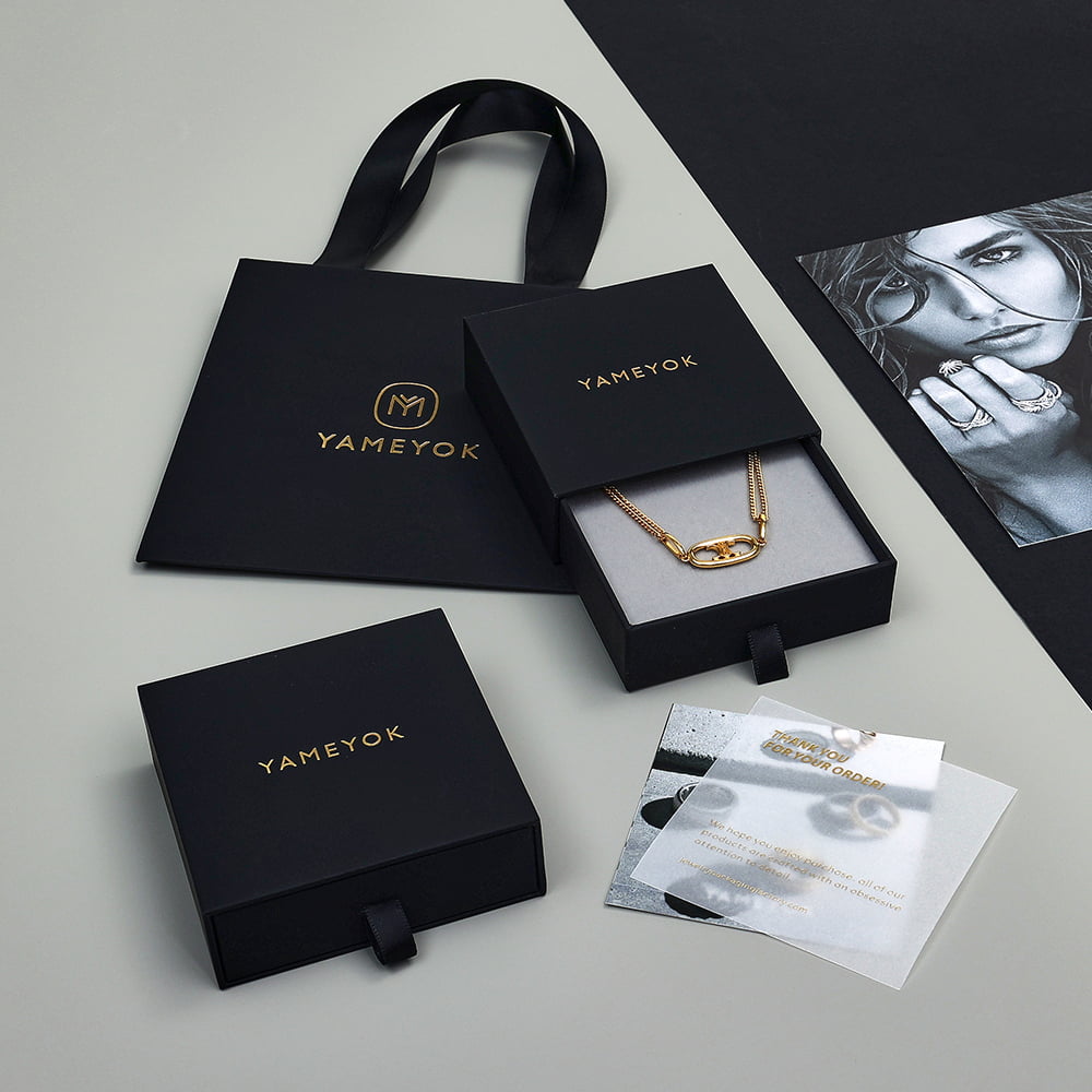 custom logo jewelry packaging