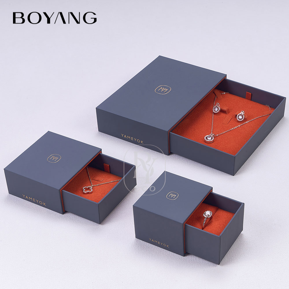 Boyang Custom Luxury Drawer Jewelry Box